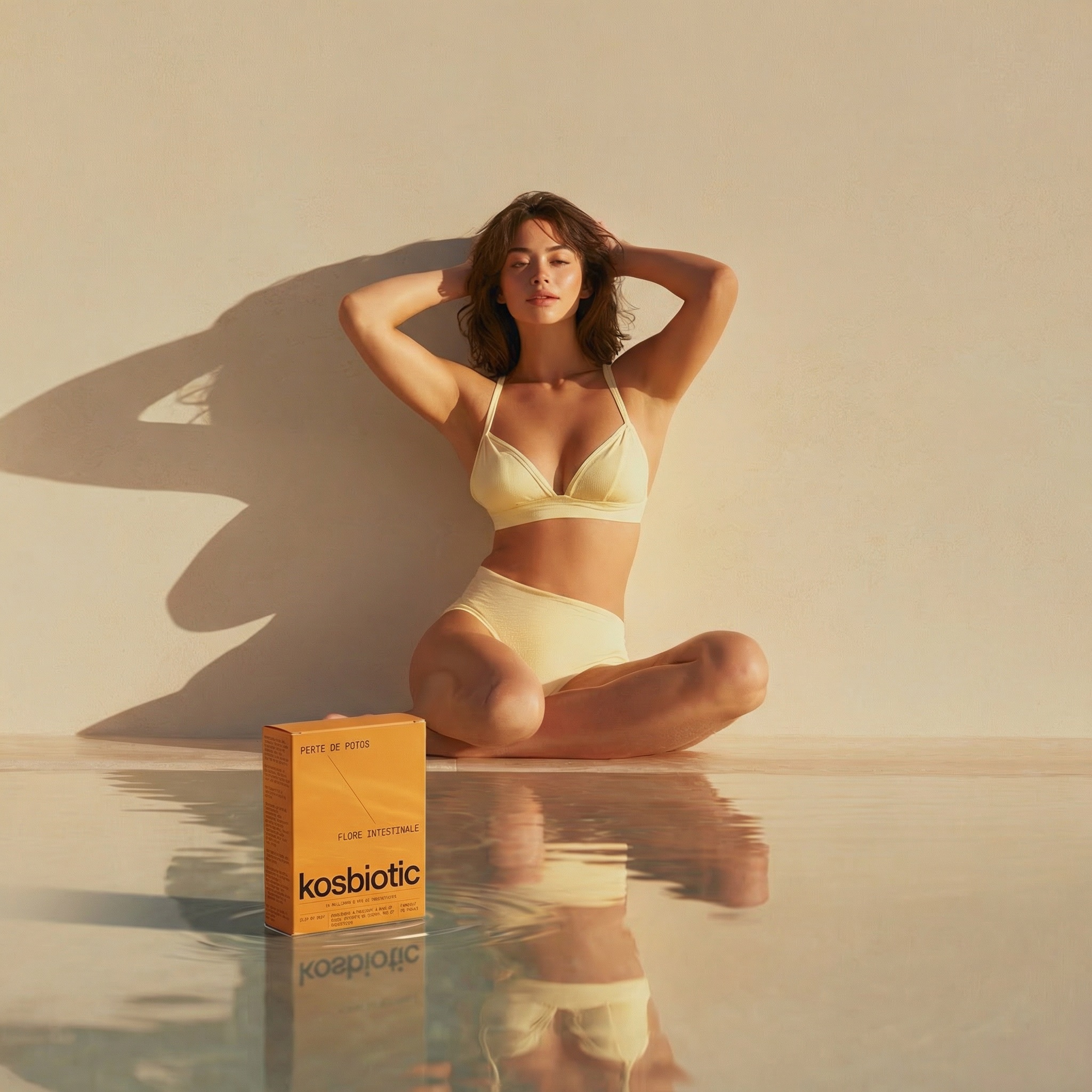 Packshot IA fond premium